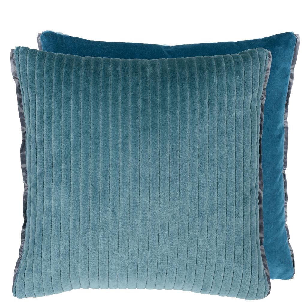 Designers guild Pude - Cassia Cord -Mist-43 x 43 cm