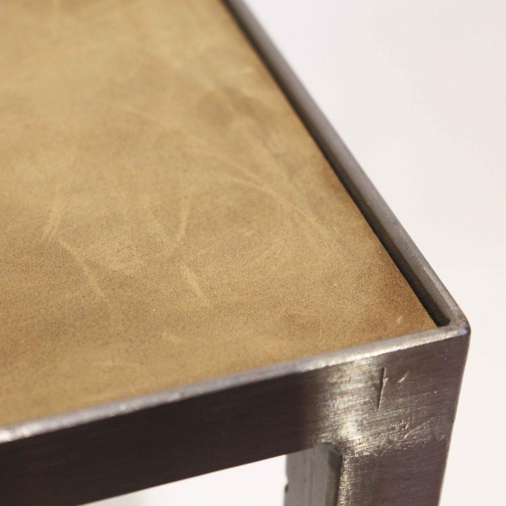 Læderbord Model Simpel – Fick Værksted detalje