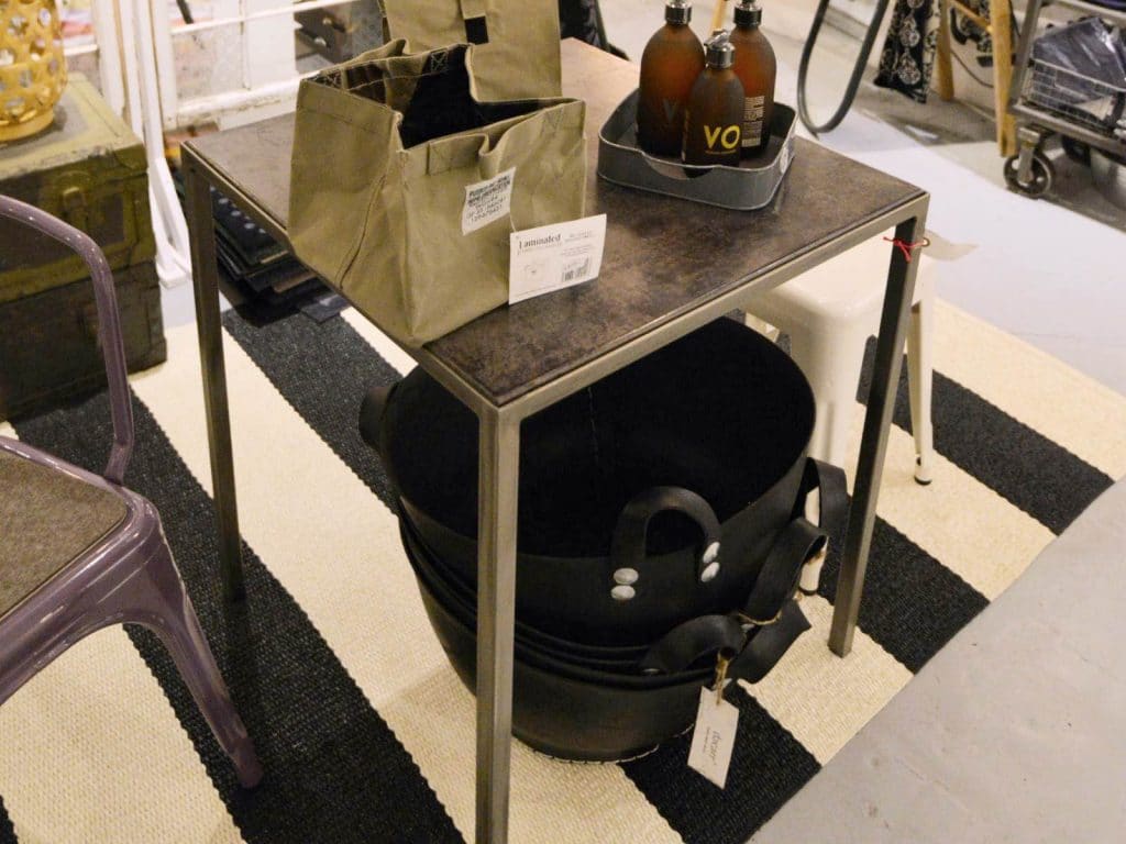Læderbord Model Simpel – Fick Værksted sort